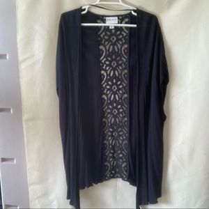 Ava & Viv black shawl/cover size X plus from Target